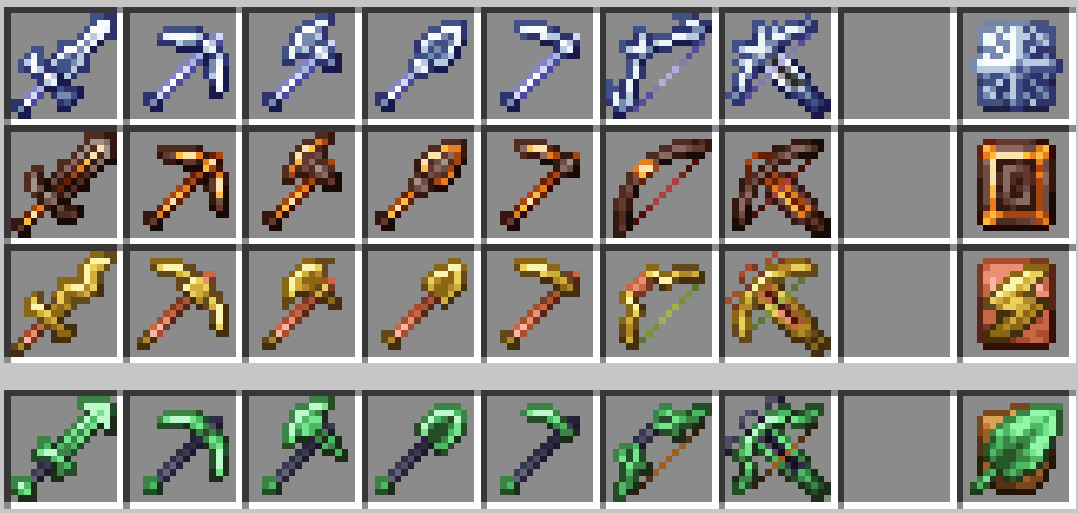 weapons!