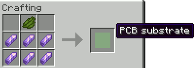 PCB substrate recipe