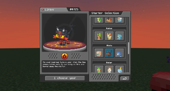 Starter Selection 1.8