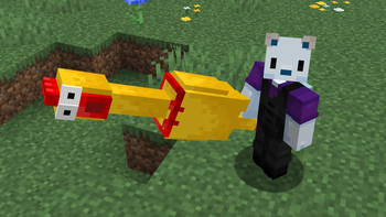 Comically Large Rubber Chicken