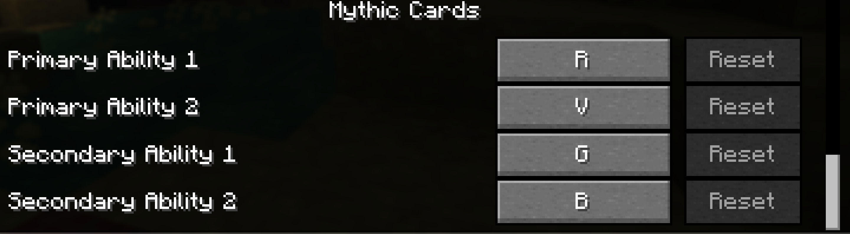 keybinds