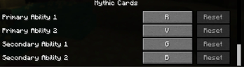 Keybinds