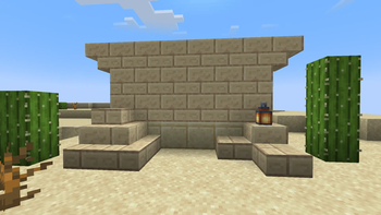 Reinforced Sandstone Bricks