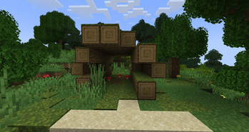 New forest wooden thing