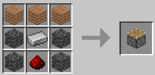Add the deepslate to crafting