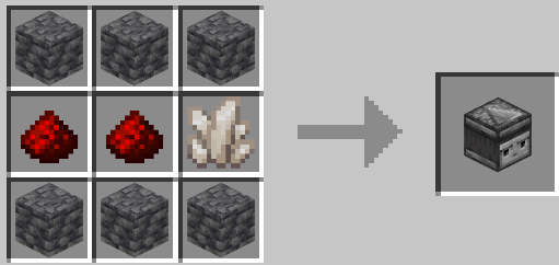 Add the deepslate to crafting