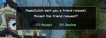 Friend request