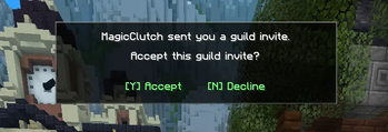 Guild invite 