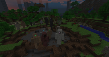 Meet the golems, at night!