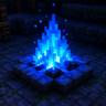 Blue low Fire
