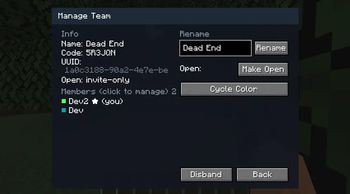 Manage