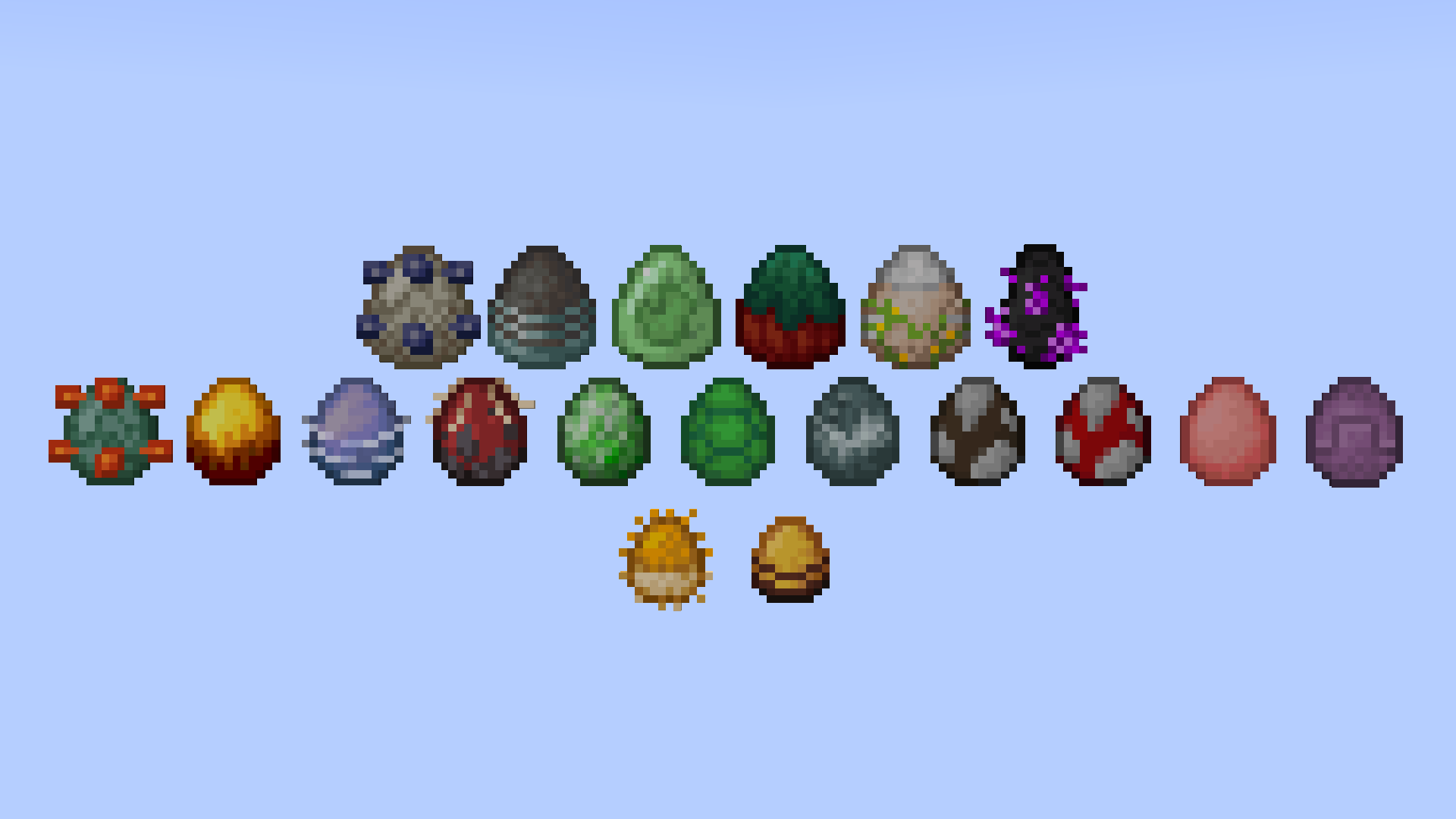 Abstract Spawn Eggs 0.2