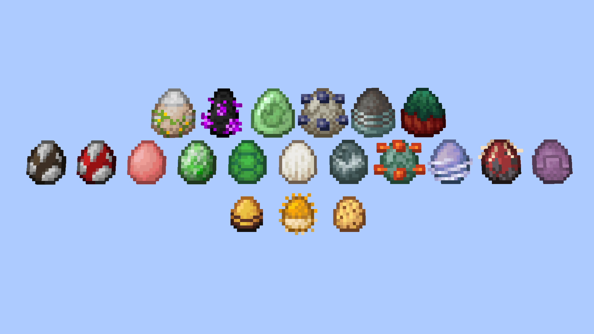 Abstract Spawn Eggs 0.3