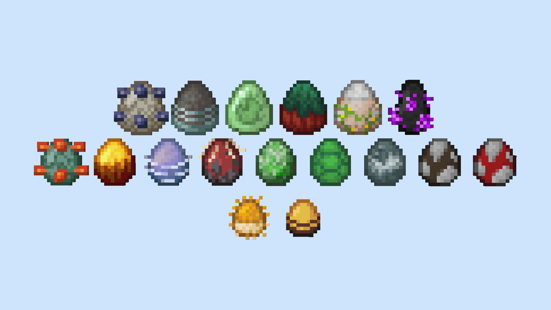Abstract Spawn Eggs 0.1