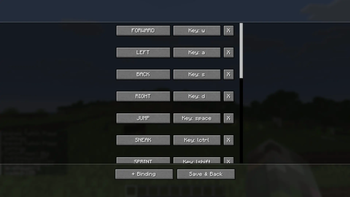 Key selection/customization 