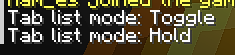Toggle Key bind