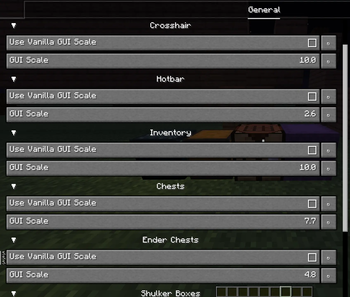 GUI Scaling — screenshot 1