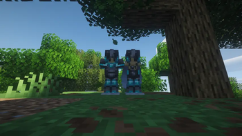 Armor on the armor stand