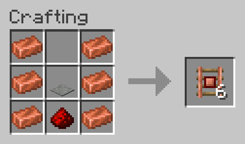Detector Rail crafting