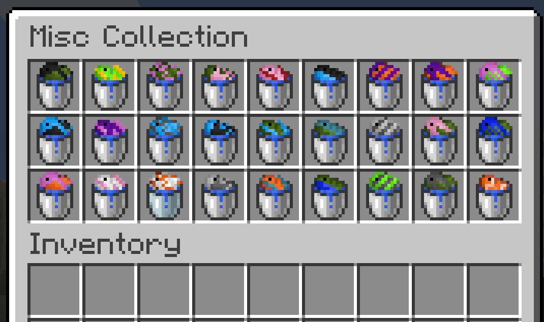 Misc Collection, w/ Creative Bucket