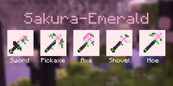 Sakura-Emerald (Netherite-Emerald)