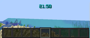 Timer running in actionbar