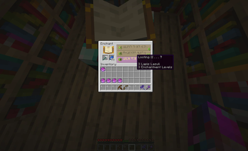 Using Enchantment Table