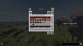 Creative Tabs Sections