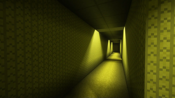 Backrooms Untold Hallway 1