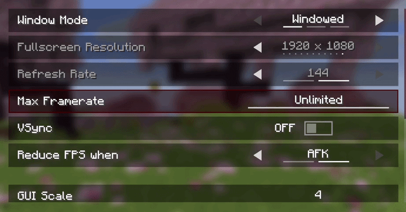 Vulkan Better FPS Slider