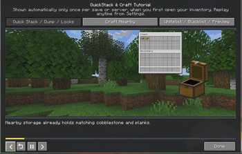 One-Time In-Game Tutorial