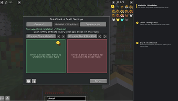 JEI and EMI Whitelist Drag-and-Drop