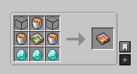 Crafting the lava cell