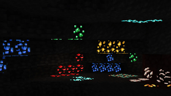 Ores Shader OFF