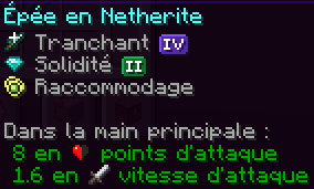 Modification de l'interface