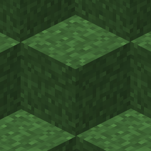 Block Of Grass From The Game Minecraft - Minecraft Grass Block