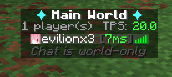 Seperate Player Lists between worlds :)