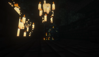 at the spawner