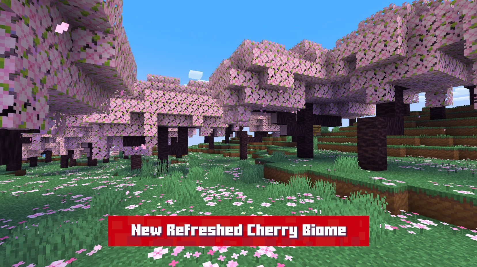 New Refreshed Cherry Biome