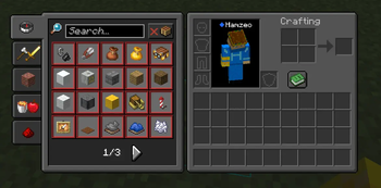 inventory (with crafting menu)