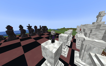 A 50-size chessboard and a player