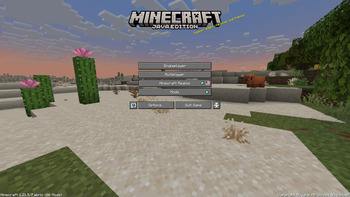 Title screen