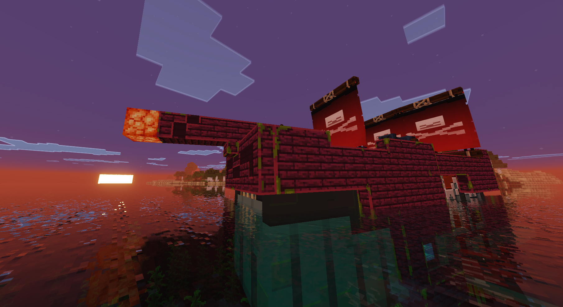 Hullback Decked out Ship