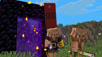 Nether Portal Invasion