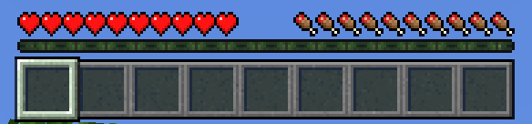 Bedrock's XP bar