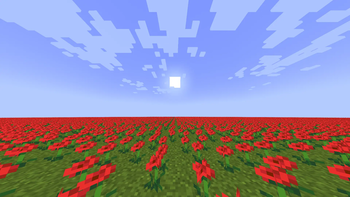 An infinite garden