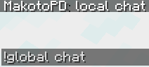 local/global chat