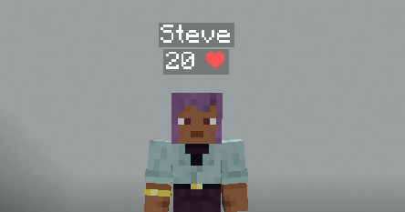 nametag below name