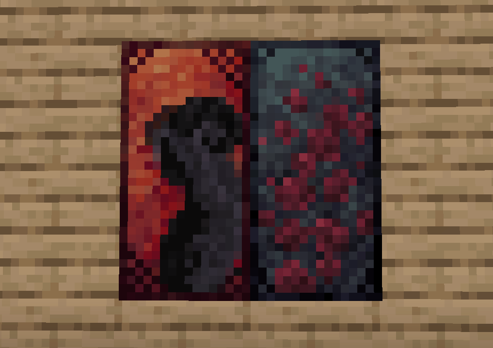 2 new paintings: 'him' and 'roses'