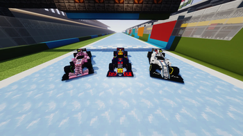 Force India, Red Bull and Williams